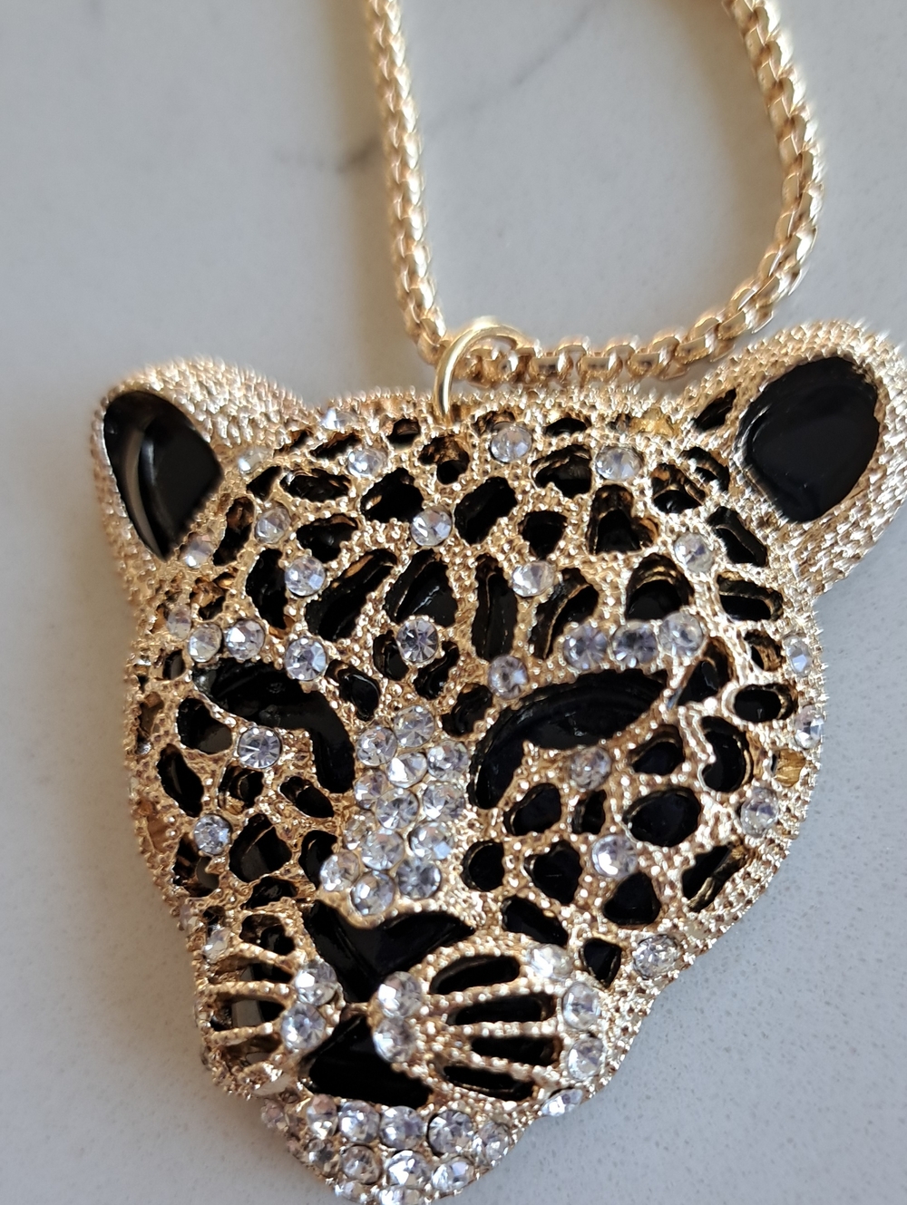 Lg. Leopard Necklace, Men's or Women